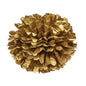 Gold 10 Inch Tissue Paper Flower Pom Pom - PaperLanternStore.com - Paper Lanterns, Decor, Party Lights & More