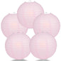 BULK PACK (5) 20" Pink Round Paper Lantern, Even Ribbing, Chinese Hanging Wedding & Party Decoration - PaperLanternStore.com - Paper Lanterns, Decor, Party Lights & More