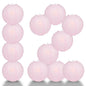BULK PACK (12) 24" Pink Round Paper Lantern, Even Ribbing, Chinese Hanging Wedding & Party Decoration - PaperLanternStore.com - Paper Lanterns, Decor, Party Lights & More