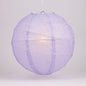 BULK PACK (5) 16" Lavender Round Paper Lantern, Crisscross Ribbing, Chinese Hanging Wedding & Party Decoration - PaperLanternStore.com - Paper Lanterns, Decor, Party Lights & More