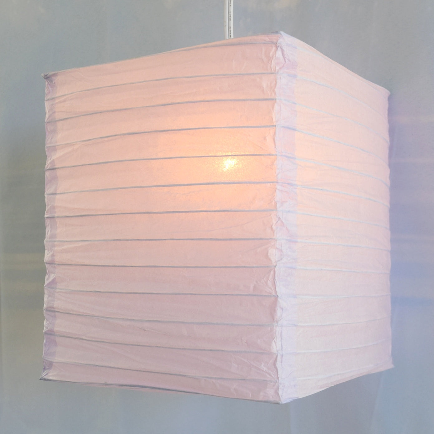 Lavender Hako Paper Lantern
