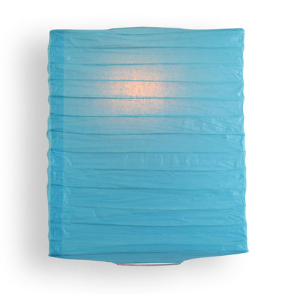 Turquoise Hako Paper Lantern