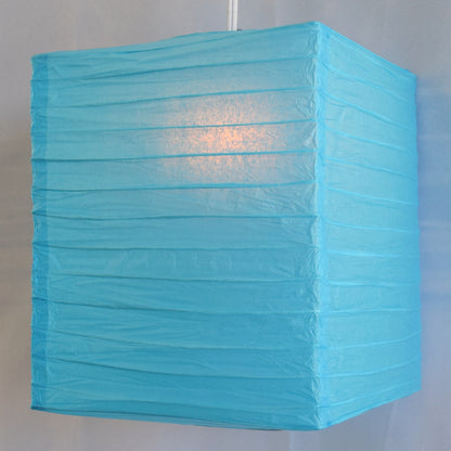 Turquoise Hako Paper Lantern