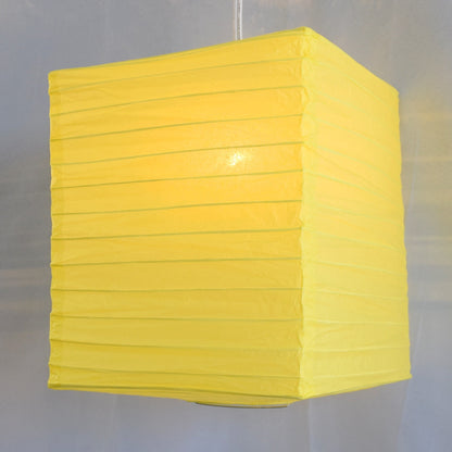 Yellow Hako Paper Lantern (8 inch x 10 inch)