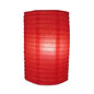 8" Red Cylinder Paper Lantern - PaperLanternStore.com - Paper Lanterns, Decor, Party Lights & More