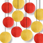 Chinese New Year Party Pack Nylon Lantern Combo Set (12 pc Set)