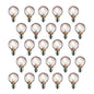 25-Pack LED Filament G40 Globe Shatterproof Light Bulb, Dimmable, 1W,  E17 Intermediate Base