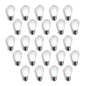 24-Pack Cool White LED Filament S14 Shatterproof Light Bulb, Dimmable, 2W,  E26 Medium Base