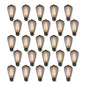 25-Pack LED Filament ST64 Shatterproof Light Bulb, Dimmable, 2W,  E26 Medium Base