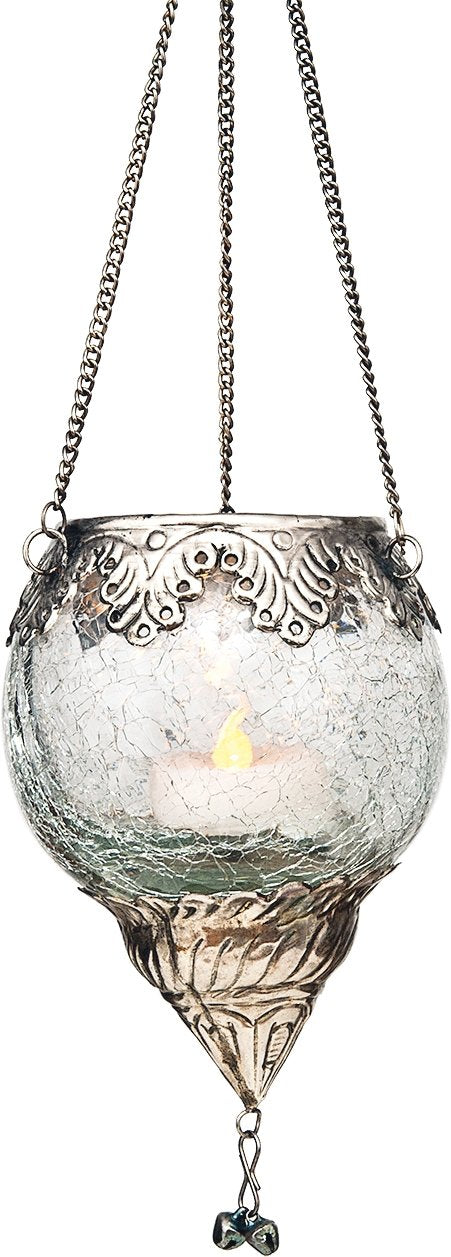 Cordoba Hanging Glass Moroccan Candle Lantern - PaperLanternStore.com - Paper Lanterns, Decor, Party Lights & More