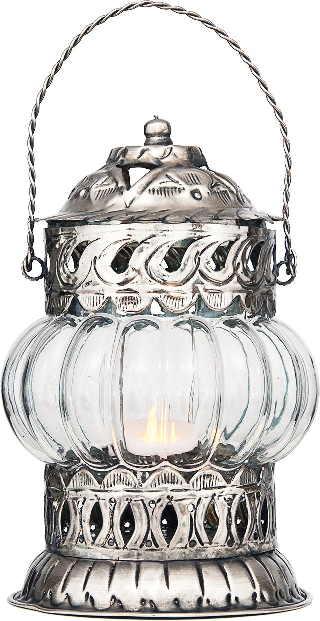 Tangier Hanging Glass Moroccan Candle Lantern - PaperLanternStore.com - Paper Lanterns, Decor, Party Lights & More