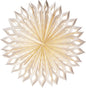 White Centrino Pizzelle Designer Paper Star Lantern - PaperLanternStore.com - Paper Lanterns, Decor, Party Lights & More
