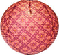 Rose Ikat Paper Lantern - PaperLanternStore.com - Paper Lanterns, Decor, Party Lights & More