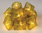 Green Organza Gem String Lights - PaperLanternStore.com - Paper Lanterns, Decor, Party Lights & More