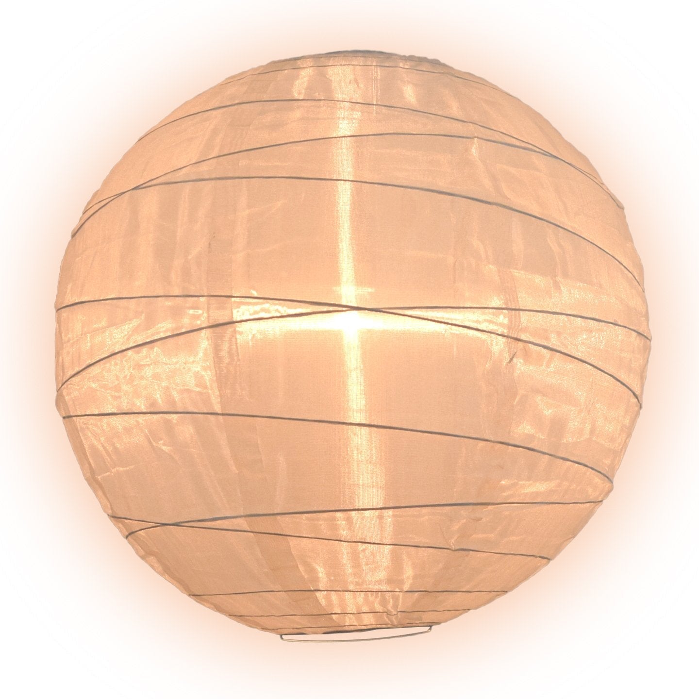 10" - 12" Shimmering Crisscross Ribbing Nylon Lanterns - Various Colors and Sizes Available - PaperLanternStore.com - Paper Lanterns, Decor, Party Lights & More