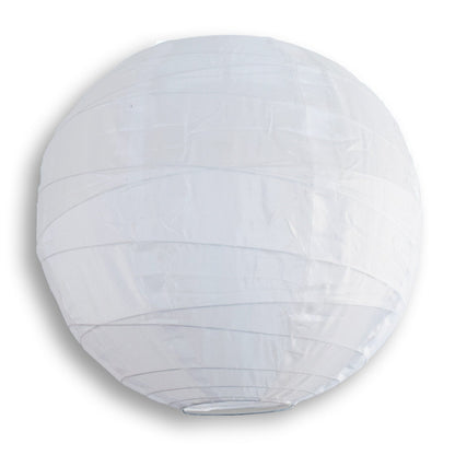 10" - 12" Shimmering Crisscross Ribbing Nylon Lanterns - Various Colors and Sizes Available - PaperLanternStore.com - Paper Lanterns, Decor, Party Lights & More