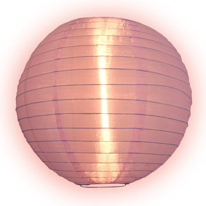 20" Light Purple Shimmering Nylon Lantern, Even Ribbing, Durable, Hanging Decoration - PaperLanternStore.com - Paper Lanterns, Decor, Party Lights & More