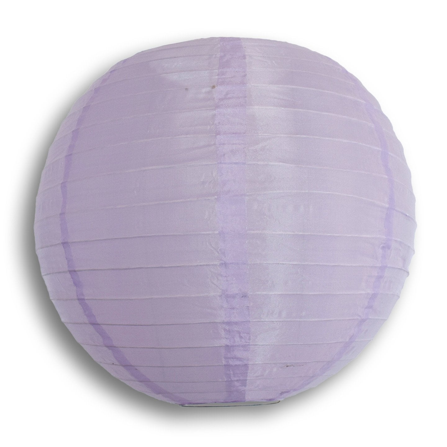 BULK PACK (12) 18" Light Purple Shimmering Nylon Lantern, Even Ribbing, Durable, Hanging - PaperLanternStore.com - Paper Lanterns, Decor, Party Lights & More