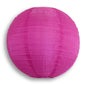 36" Ultra Violet Jumbo Shimmering Nylon Lantern, Even Ribbing, Durable, Dry Outdoor Hanging Decoration