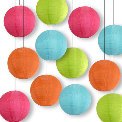 Tropic Garden Nylon Lantern Combo Variety Set (12 PACK)