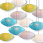Ocean Breeze Saturn Oval Lantern Combo Variety Set (12 PACK)
