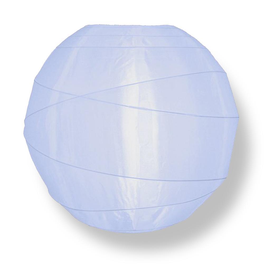 10" - 12" Shimmering Crisscross Ribbing Nylon Lanterns - Various Colors and Sizes Available - PaperLanternStore.com - Paper Lanterns, Decor, Party Lights & More