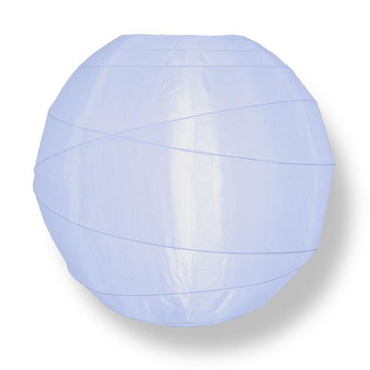 10" - 12" Shimmering Crisscross Ribbing Nylon Lanterns - Various Colors and Sizes Available - PaperLanternStore.com - Paper Lanterns, Decor, Party Lights & More