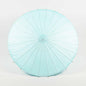 32" Arctic Spa Blue Paper Parasol Umbrella with Elegant Handle (Estimated Arrival Date: 4/18/22)