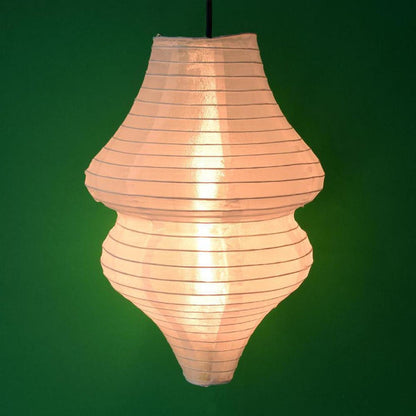 Jumbo White Beehive Unique Shaped Shimmering Nylon Lantern, 24-inch x 30-inch