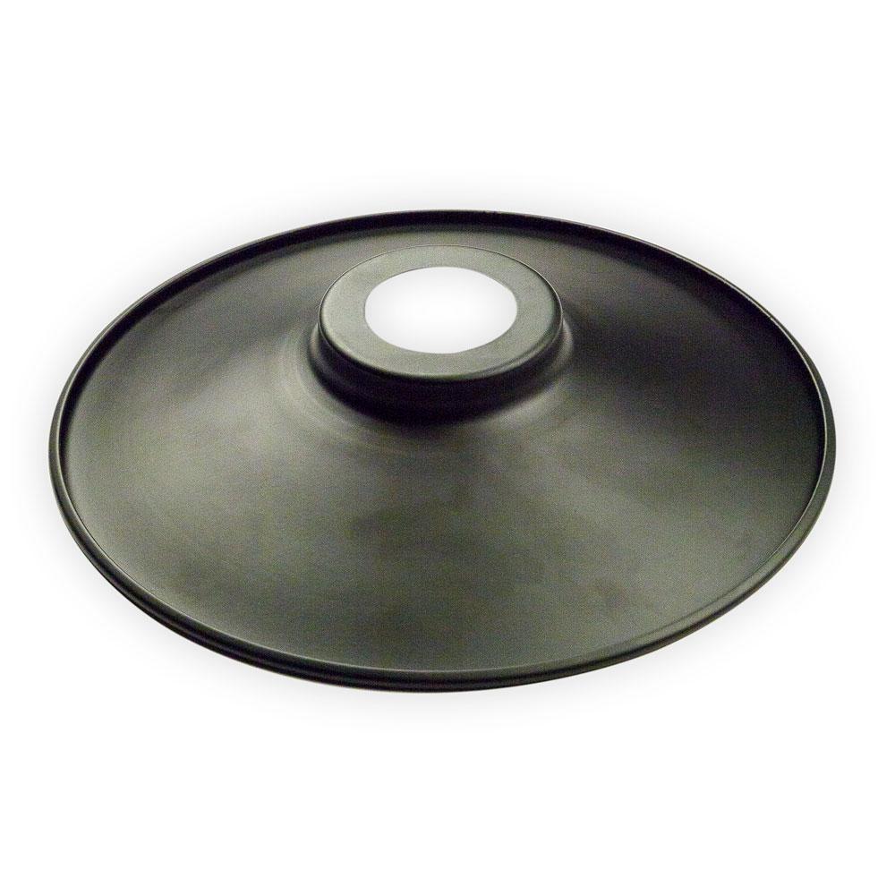 (40 Pack) Classic Metal Patio Light Bulb Shade Cover for Outdoor Commercial String Lights, E26, Black