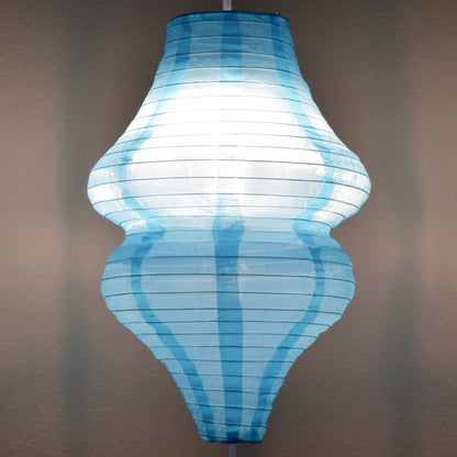 Baby Blue Beehive Unique Shaped Nylon Lantern, 10-inch x 14-inch