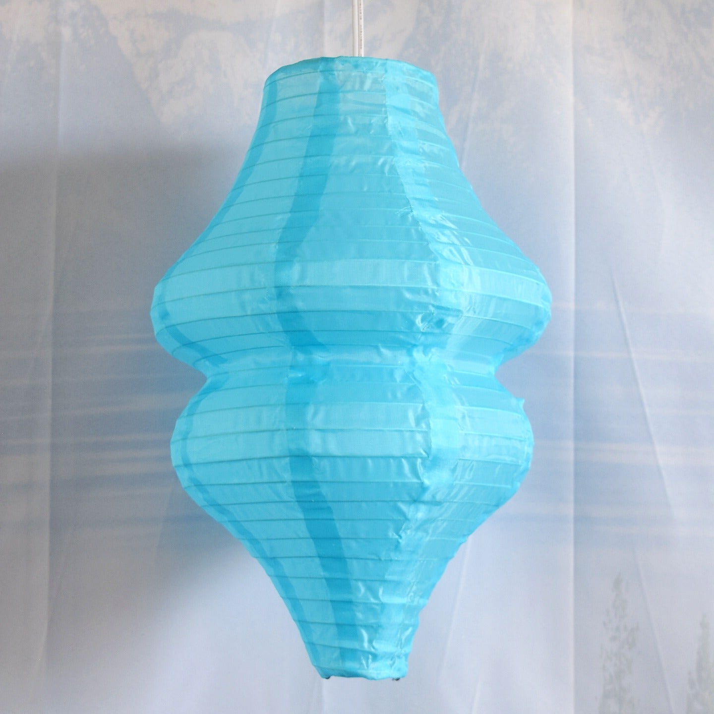 Baby Blue Beehive Unique Shaped Nylon Lantern, 10-inch x 14-inch