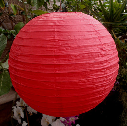 12" Chinese New Year Paper Lantern String Light COMBO Kit (31 FT, EXPANDABLE, Black Cord) - PaperLanternStore.com - Paper Lanterns, Decor, Party Lights & More