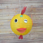 FACE ONLY 8" Paper Lantern Animal Face DIY Kit - Chicken / Rooster (Kid Craft Project) - PaperLanternStore.com - Paper Lanterns, Decor, Party Lights & More
