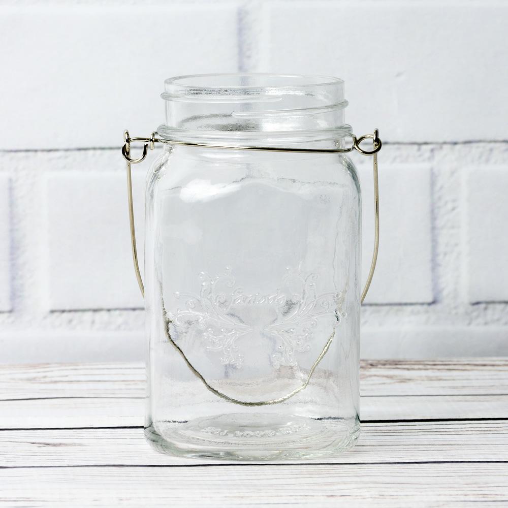 6-Pack Mason Jars with Handle for DIY Crafts, 16oz / 32oz - Various Colors and Sizes Available - PaperLanternStore.com - Paper Lanterns, Decor, Party Lights & More