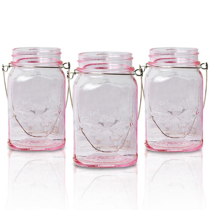 6-Pack Mason Jars with Handle for DIY Crafts, 16oz / 32oz - Various Colors and Sizes Available - PaperLanternStore.com - Paper Lanterns, Decor, Party Lights & More