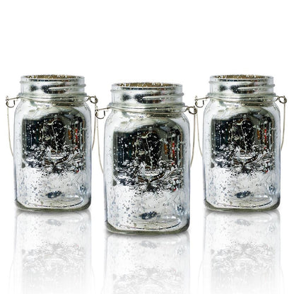 6-Pack Mason Jars with Handle for DIY Crafts, 16oz / 32oz - Various Colors and Sizes Available - PaperLanternStore.com - Paper Lanterns, Decor, Party Lights & More