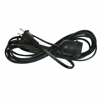 BULK PACK (10) Single Socket Pendant Light Commercial Grade Outdoor Cord Kits (11FT, Black) - PaperLanternStore.com - Paper Lanterns, Decor, Party Lights & More