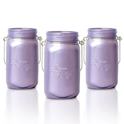 6-Pack Mason Jars with Handle for DIY Crafts, 16oz / 32oz - Various Colors and Sizes Available - PaperLanternStore.com - Paper Lanterns, Decor, Party Lights & More