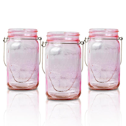 6-Pack Mason Jars with Handle for DIY Crafts, 16oz / 32oz - Various Colors and Sizes Available - PaperLanternStore.com - Paper Lanterns, Decor, Party Lights & More
