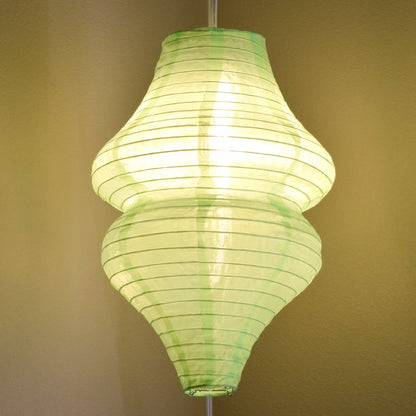 Neon Green Beehive Unique Shaped Nylon Lantern, 10-inch x 14-inch