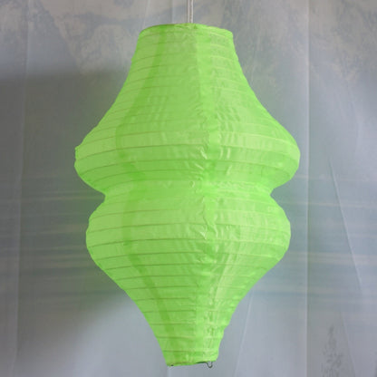 Neon Green Beehive Unique Shaped Nylon Lantern, 10-inch x 14-inch