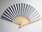 9" Silver Paper Hand Fans for Weddings, Premium Paper Stock (10 Pack)
