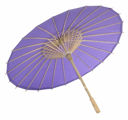 BULK PACK (6) 32" Purple Paper Paper Parasol Umbrellas - PaperLanternStore.com - Paper Lanterns, Decor, Party Lights & More