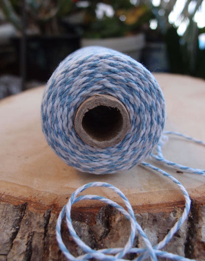 Light Blue Bakers Twine Decorative Craft String - PaperLanternStore.com - Paper Lanterns, Decor, Party Lights & More