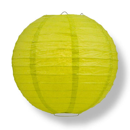 30" to 36" Even Ribbing Paper Lanterns - Various Colors Available - PaperLanternStore.com - Paper Lanterns, Decor, Party Lights & More