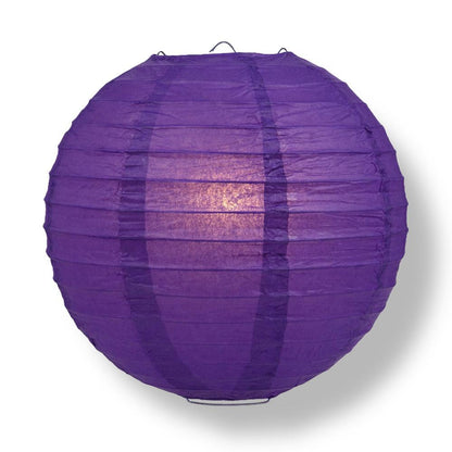 30" to 36" Even Ribbing Paper Lanterns - Various Colors Available - PaperLanternStore.com - Paper Lanterns, Decor, Party Lights & More