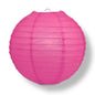 36" Fuchsia / Hot Pink Jumbo Round Paper Lantern, Even Ribbing, Chinese Hanging Wedding & Party Decoration - PaperLanternStore.com - Paper Lanterns, Decor, Party Lights & More