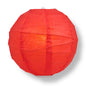 BULK PACK (6) 42" Red Jumbo Round Paper Lantern, Crisscross Ribbing, Chinese Hanging Wedding & Party Decoration - PaperLanternStore.com - Paper Lanterns, Decor, Party Lights & More