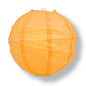 24" Papaya Round Paper Lantern, Crisscross Ribbing, Chinese Hanging Wedding & Party Decoration - PaperLanternStore.com - Paper Lanterns, Decor, Party Lights & More